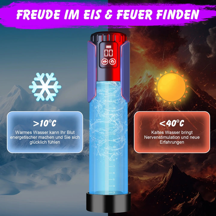 Electric Penis Pump for Men, Rechargeable Automatic Device with 5 Suction Modes, Male Sex Toys for Adult