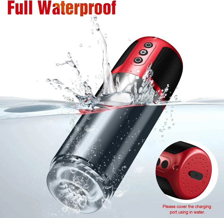 Automatic Sucking Rotating Male Masturbator Cup with 7 Rotating & Vacuum Suction Modes, Full Waterproof ,Adult Sex Toys for Men