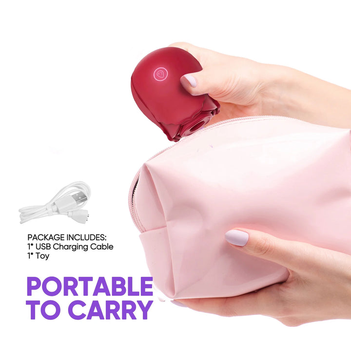 Rose Toys, Rose Sex Toys Vibrators for Women G Spot Vibrator Partner Toys for Adult Pleasure Stimulator