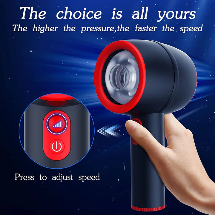 Automatic Male Masturbator, Male Masturbators Cup with 3 Thrusting Modes, Double Speed Magnetic Charging Sex Toys for Men, Open Ended Thrusting Pocket , Adult Sex Toys & Games