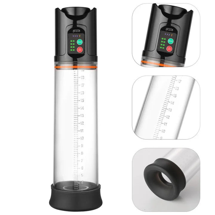 Automatic Penis Pump for Men,Rechargeable Electric Penis Pump with 4 Suction Modes,Male Masturbators Adult Sex Toys for Men