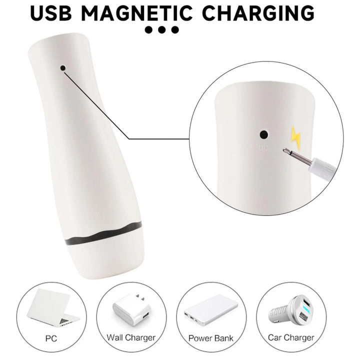Automatic Male Masturbator, Male Masturbator Cup with 10 Vibration Modes Adult Sex Toys for Men