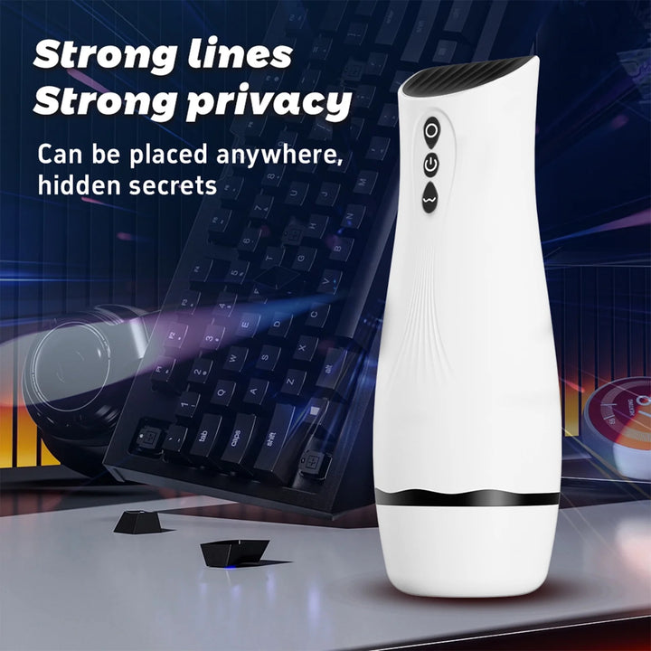 Automatic Male Masturbator, Male Masturbator Cup with 10 Vibration Modes Adult Sex Toys for Men