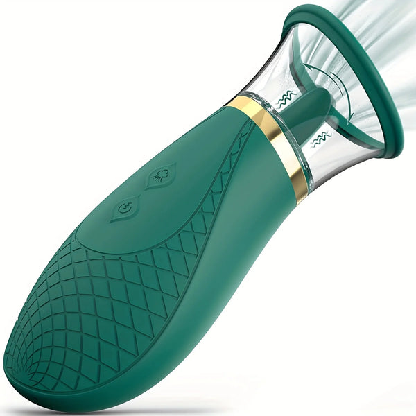 Clitoral Sucking Vibrator Sex Toys, 3 Sucking 9 Licking Modes Nipples Clit Sucker for Sex Pleasure, Tongue Vibrators Adult Toys for Women Couples