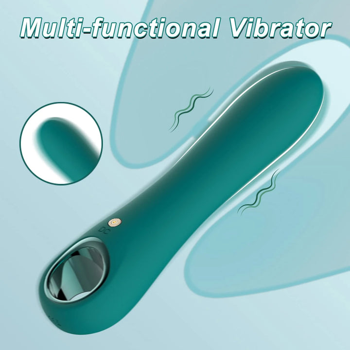 G Spot Vibrator for Women, 10 Modes Vibrating Stimulation Adult Sex Toys for Women or Men, Green