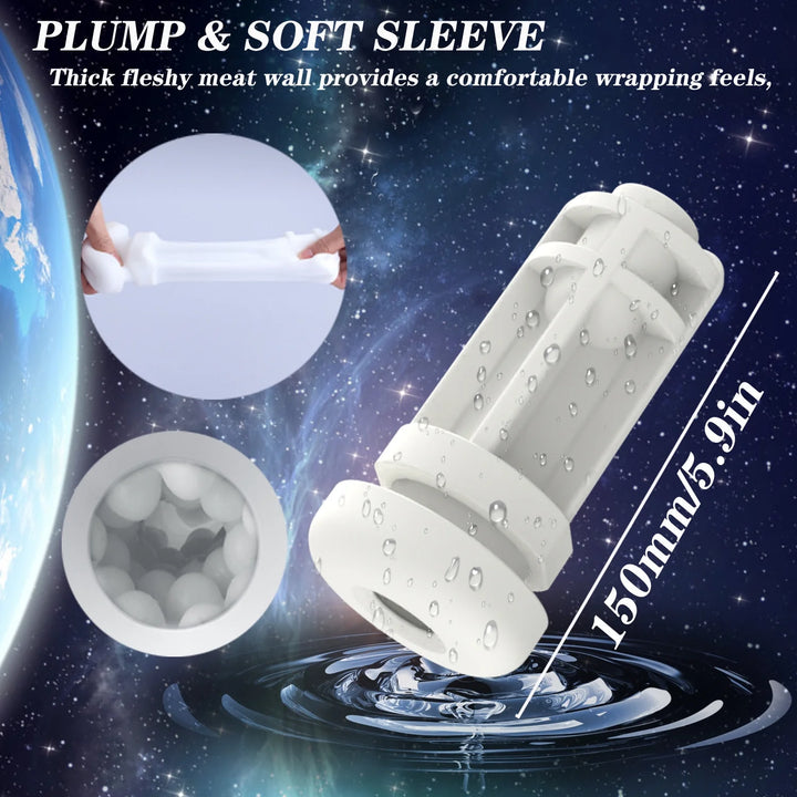 Automatic Male Masturbators Sex Toys with Powerful Vibrating & Thrusting & Sucking Modes, Self-Pleasure Masturbation Stroker Adult Toy for Men