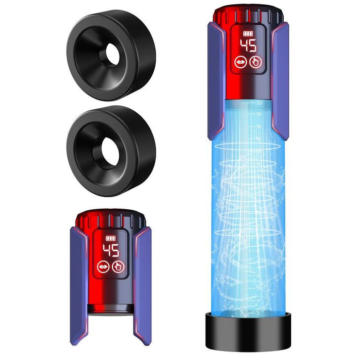 Electric Penis Pump for Men, Rechargeable Automatic Device with 5 Suction Modes, Male Sex Toys for Adult